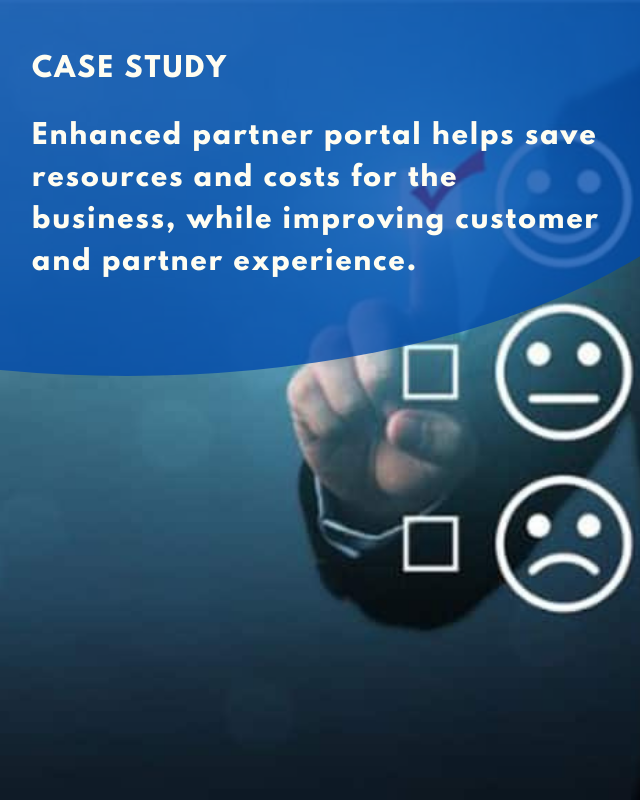 Improving customer experience with a Partner portal